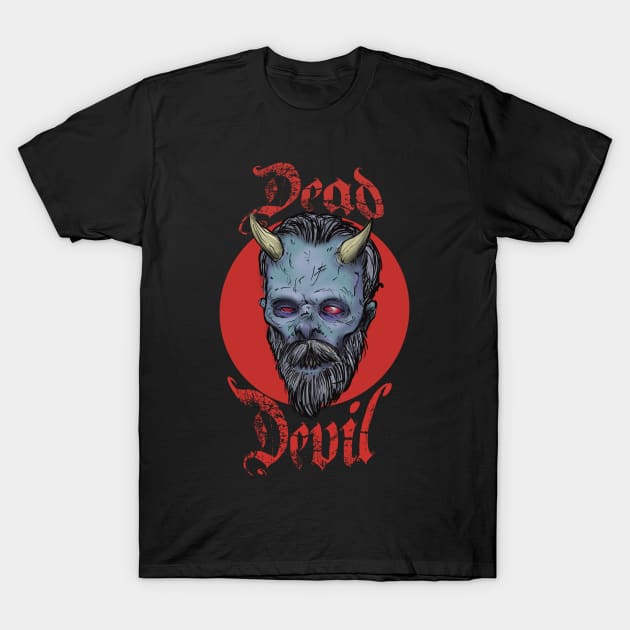 dead devil T-Shirt by Paskalamak